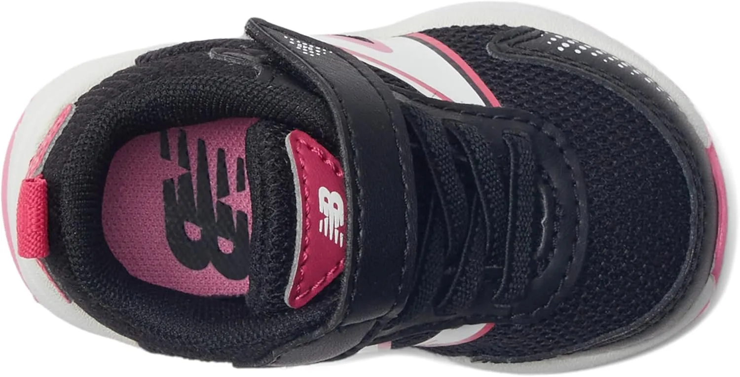 New Balance Baby-Girl's Dynasoft 545 V1 Bungee Lace with Top Strap Running Shoe
