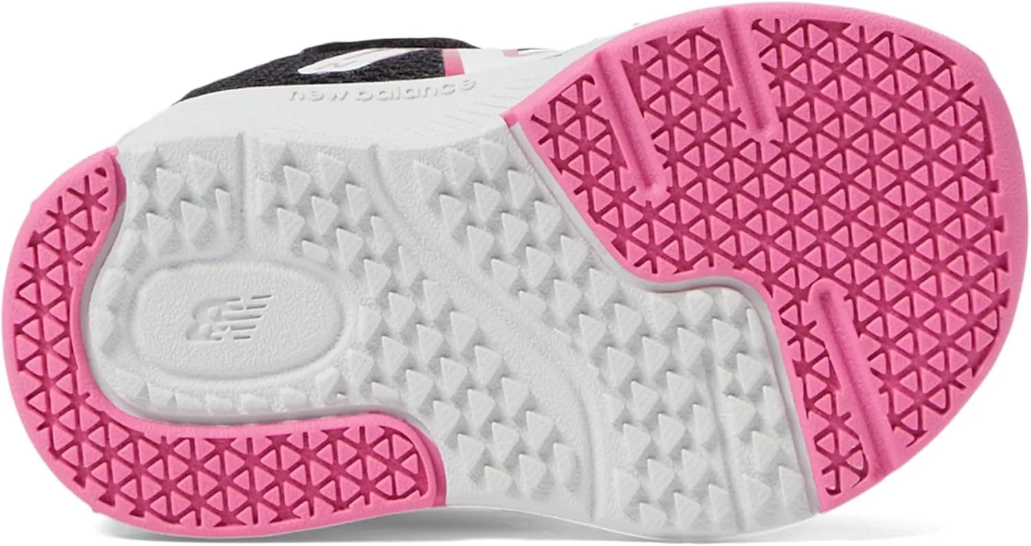 New Balance Baby-Girl's Dynasoft 545 V1 Bungee Lace with Top Strap Running Shoe