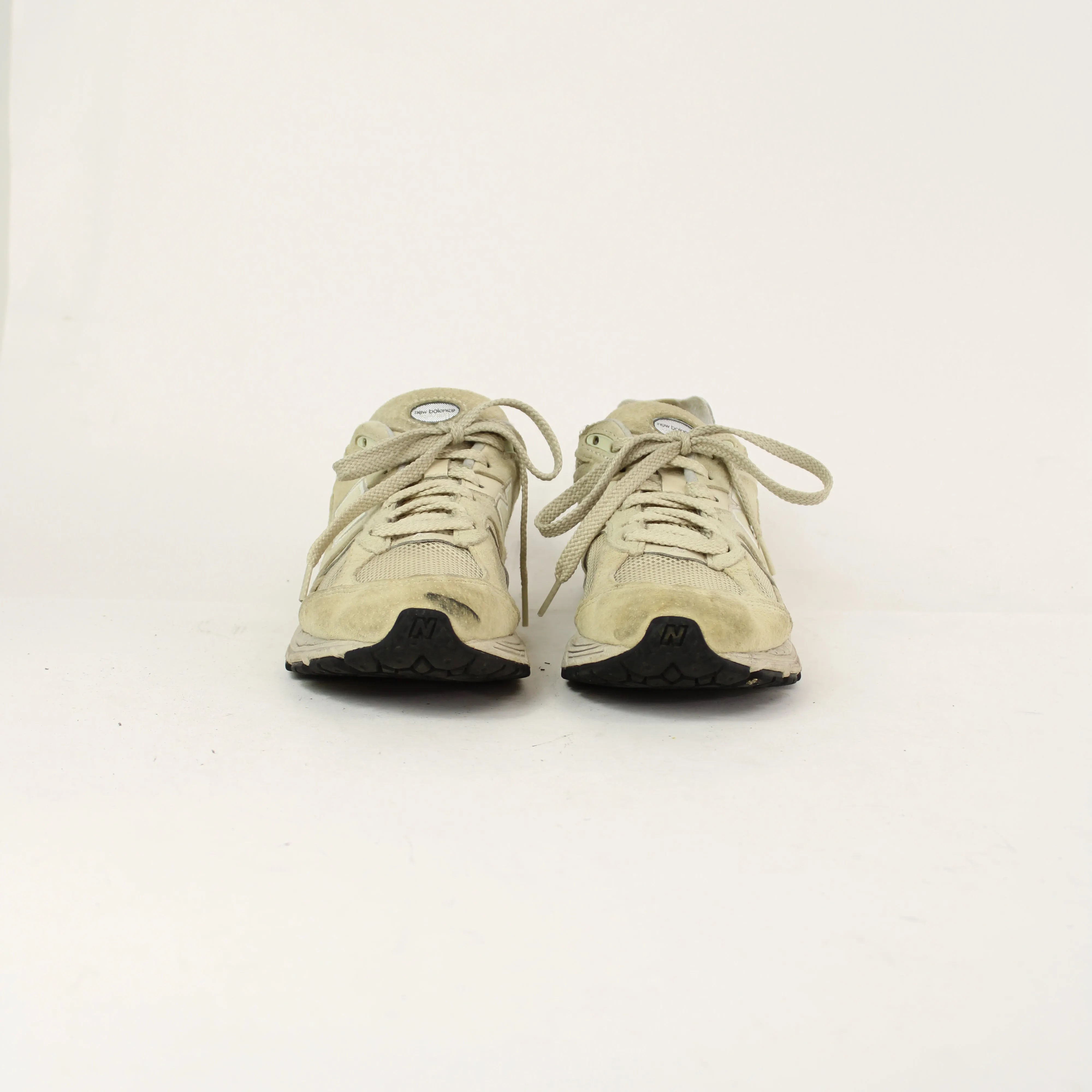 New Balance Cream Athletic Sneaker