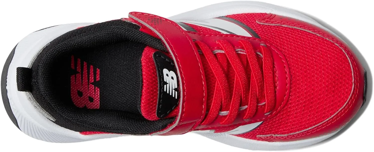 New Balance Unisex-Child Dynasoft 545 V1 Bungee Lace with Top Strap Running Shoe