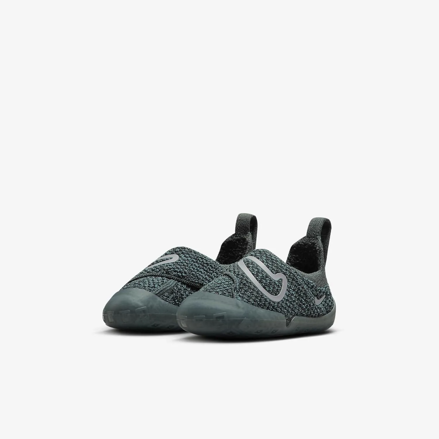 Nike Swoosh 1 Baby/Toddler Shoes (FB3244-300, Vintage Green/Bicoastal/Black/Cement Grey)