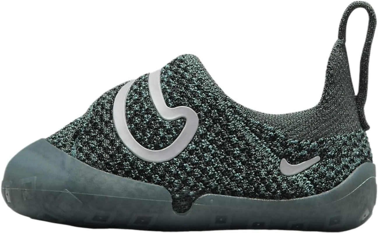 Nike Swoosh 1 Baby/Toddler Shoes (FB3244-300, Vintage Green/Bicoastal/Black/Cement Grey)