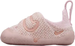 Nike Swoosh 1 Baby/Toddler Shoes (FB3244-600, Pink Foam/Purple Agate/Sail/Red Stardust) Size 5