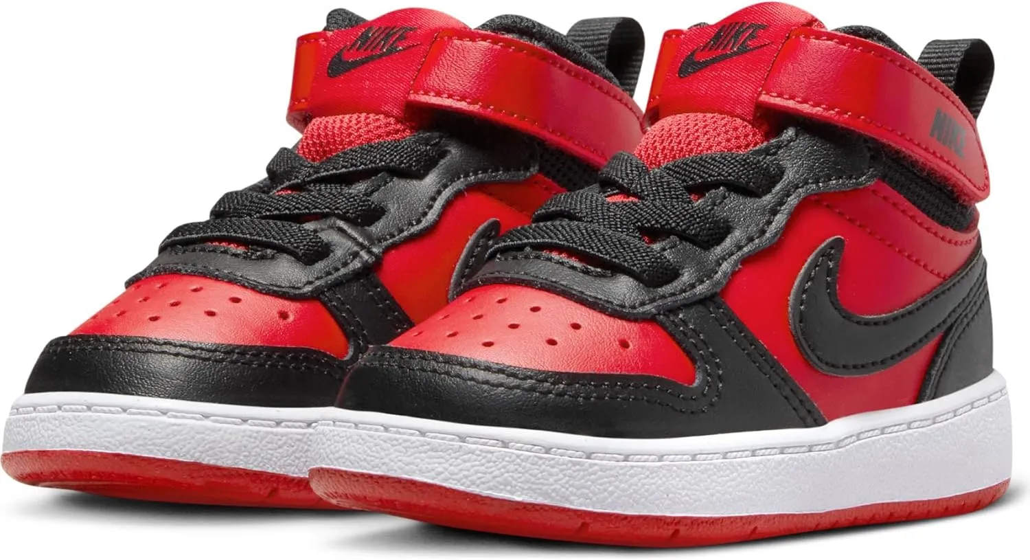 Nike Unisex-Child Court Borough Mid 2 (Infant/Toddler) Sneaker