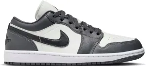 Nike Women's Jordan 1 Low Sail/Off Noir-Dark Grey-White (DC0774-102) (Sail/Off Noir-Dark Grey-White, US Footwear Size System, Adult, Women, Numeric, Medium, 8)
