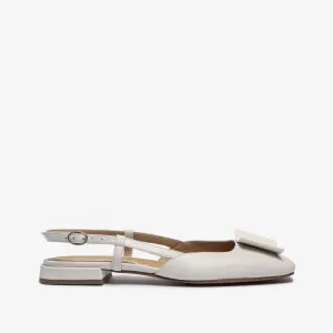 Numisia | Women's nappa leather slingback ballet flat