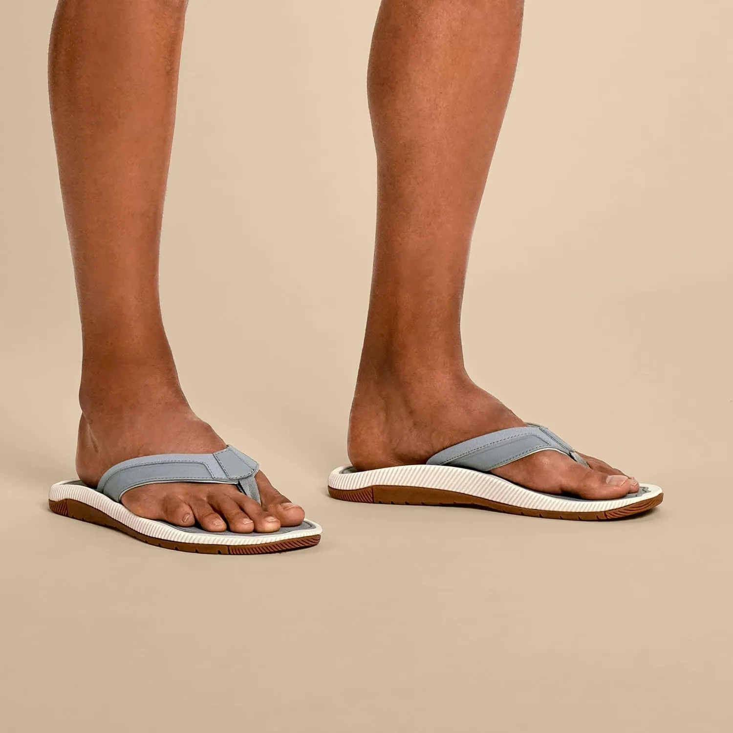 OLUKAI Kukulu Men's Beach Sandal, Water-Friendly Shoe & Wet Grip Soles, All-Day Wear & Comfortable Fit