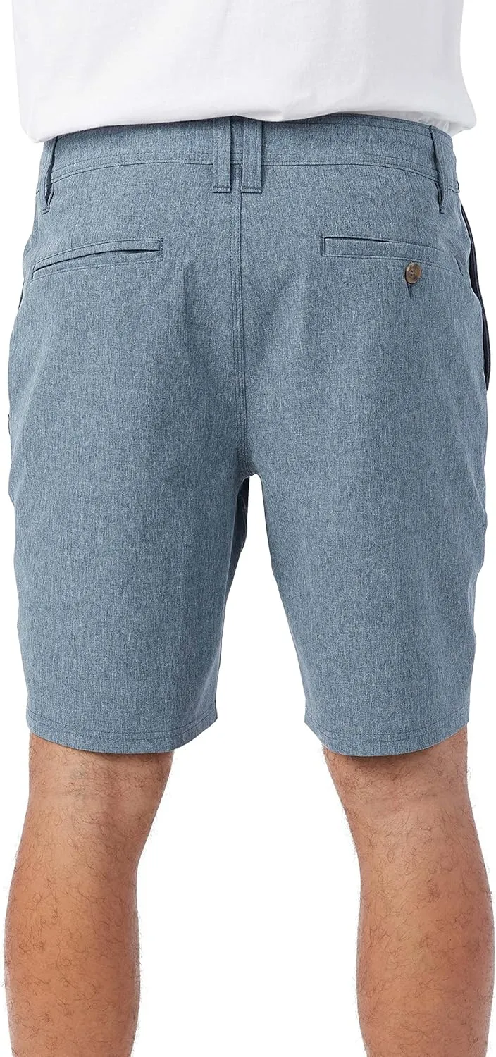 O'NEILL Men's 19 Inch Ousteam Reserve Heather - Quick Dry Mens Shorts - Versatile Khaki Shorts Men