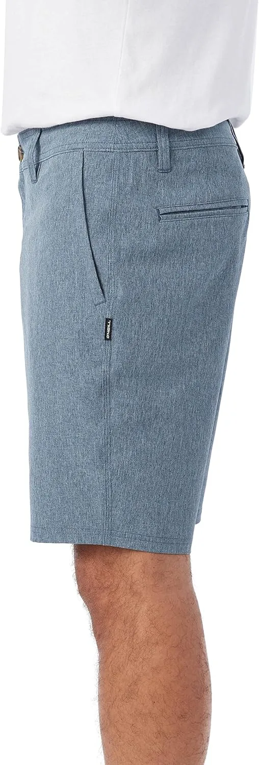 O'NEILL Men's 19 Inch Ousteam Reserve Heather - Quick Dry Mens Shorts - Versatile Khaki Shorts Men