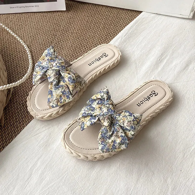 Open Toe Flats Sandals