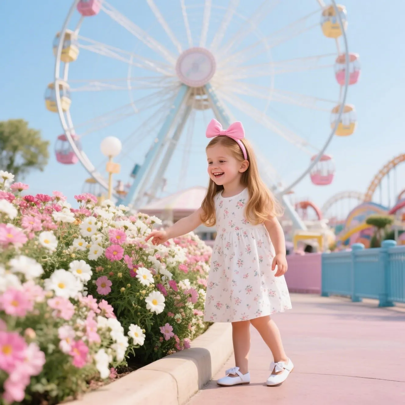 Otter MOMO Toddler Little Girls Princess Shoes Mary Jane Ballerina Flats Flower Girl Dress Shoes