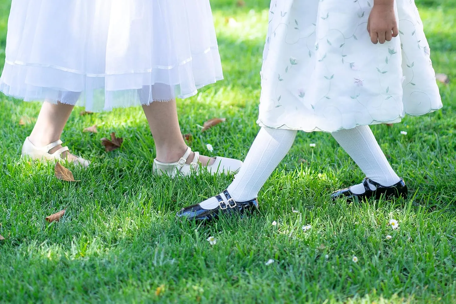 Otter MOMO Toddler/Little Girls Mary Jane Ballerina Flats Shoes Slip-on School Party Dress Shoes