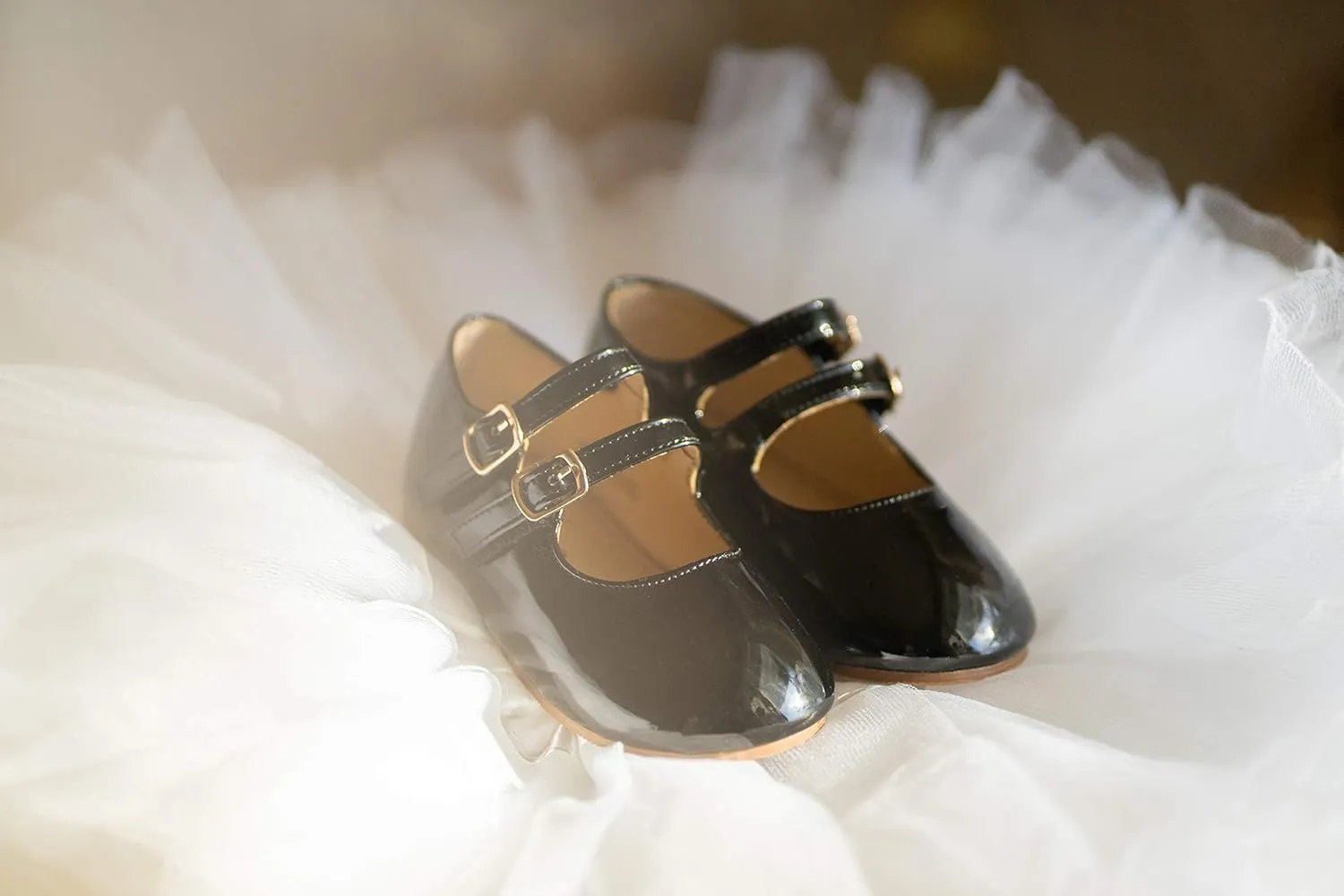 Otter MOMO Toddler/Little Girls Mary Jane Ballerina Flats Shoes Slip-on School Party Dress Shoes