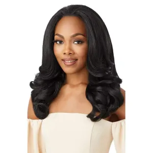 Outre Quick Weave Self Styled in 60 Seconds Neesha Soft & Natural New Half Wig Cap Laysflat Requires Less Leave Out NEESHA H301 (1)