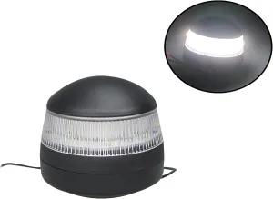 Pactrade Marine Boat Wake Tower LED Anchor All Round Navigation Light 2-1/4" Diameter, 2" H 10-30v 2NM