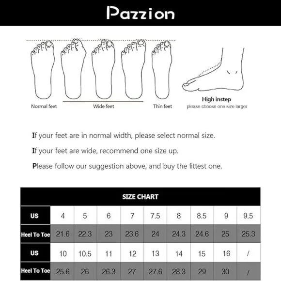 Pazzion Black Comfy Thick Platform Round Toe Clogs Slip On Block High Heel Mule