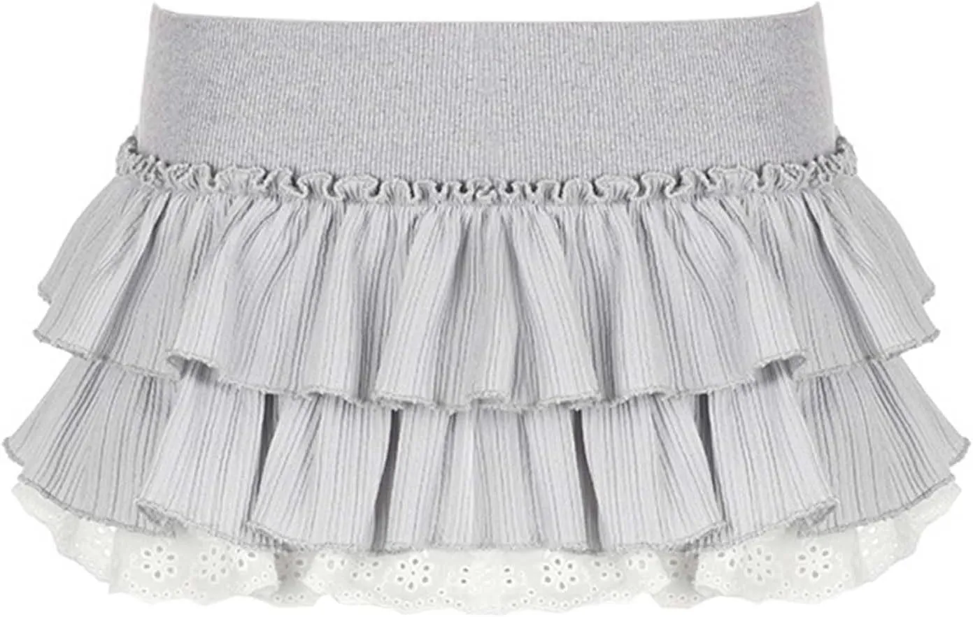 Plus Size Dress Elegant Double Layered High Waisted Sweet Ballet Style with Playful Design for Stunning Occasions