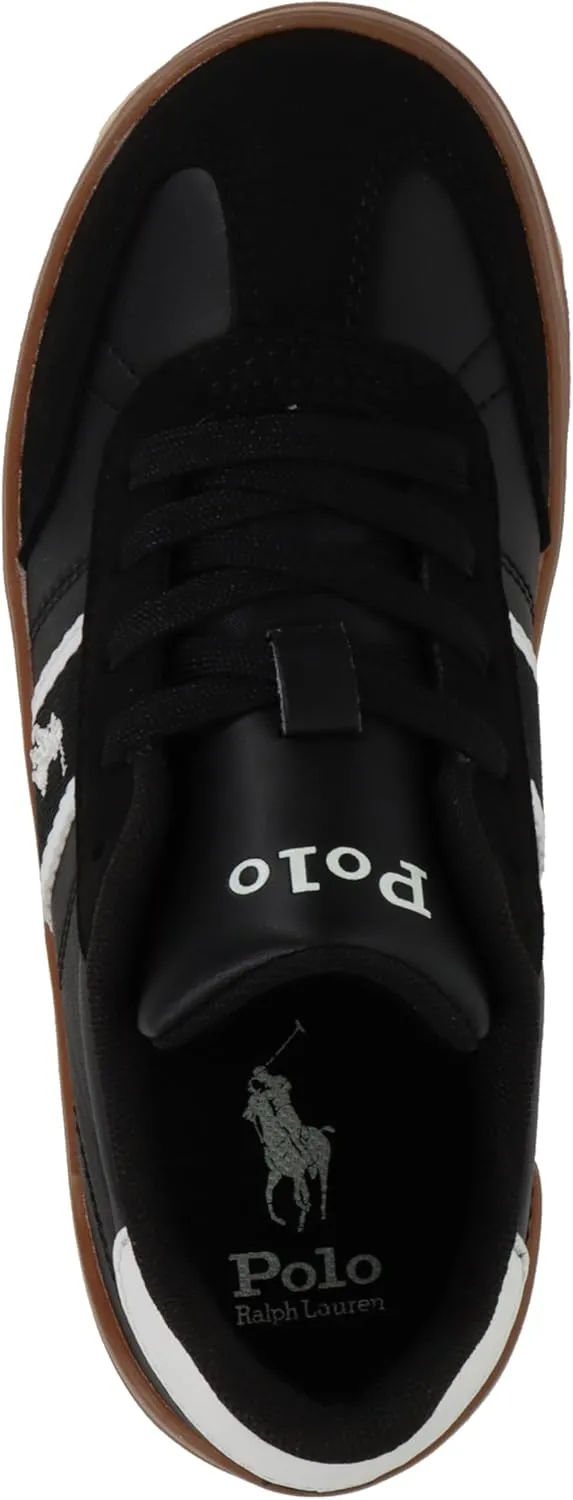 POLO RALPH LAUREN Unisex-Child Heritage Court Iii T-Toe (Little Kid) Sneaker