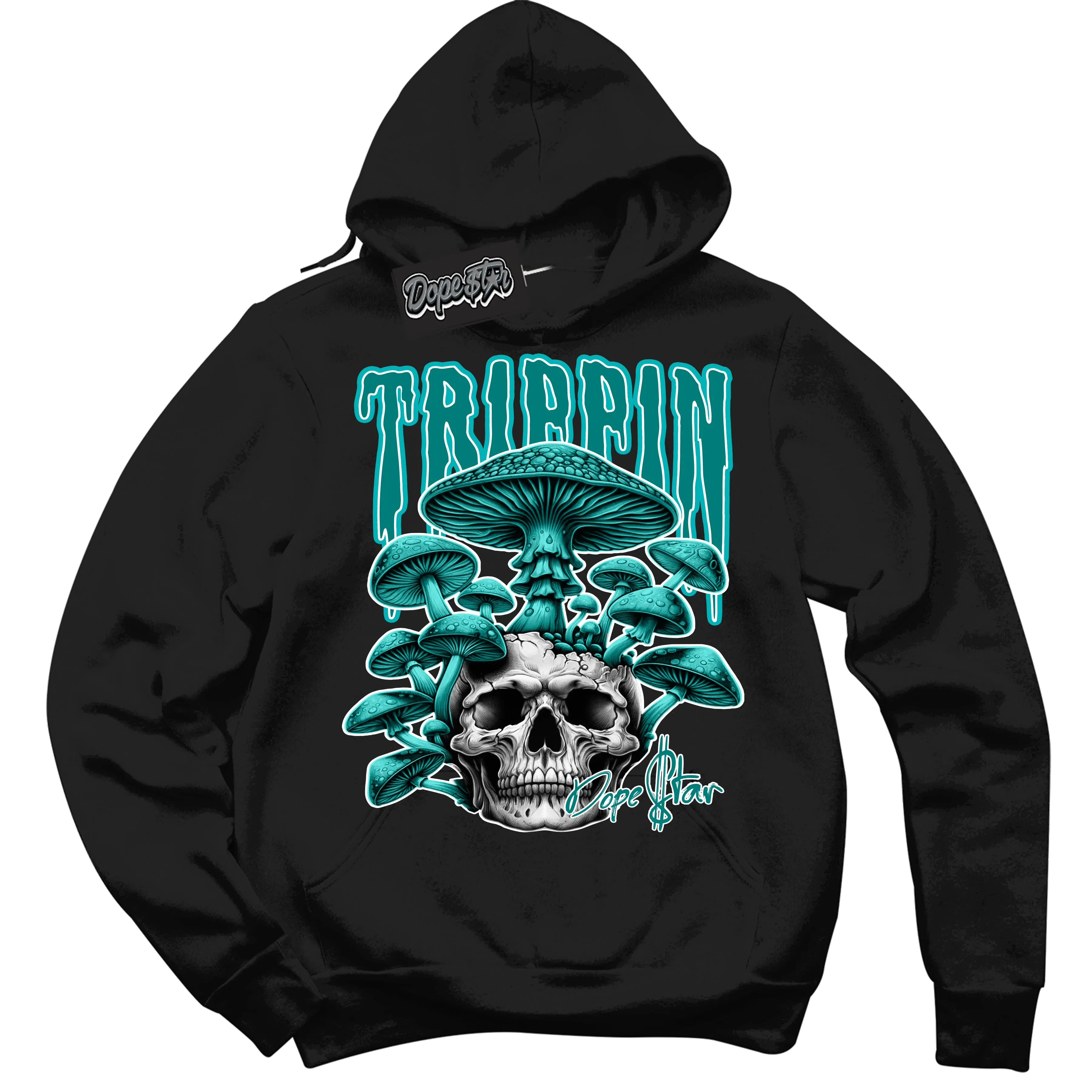 Protro Radiant Emerald 8s Sneaker Hoodie Trippin Graphic