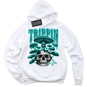 Protro Radiant Emerald 8s Sneaker Hoodie Trippin Graphic