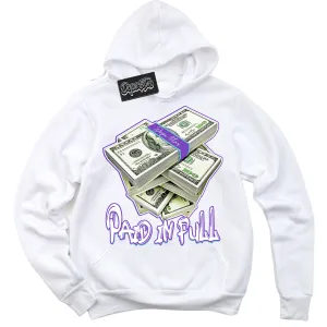 Psychic Purple Hyper Jade 1s Sneaker Hoodie Paid In Full Graphic