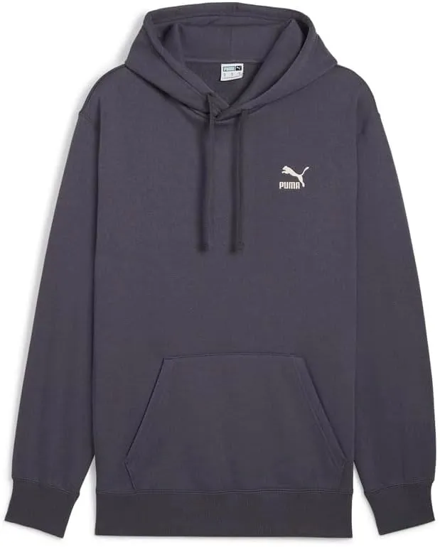 PUMA Mens Classics Small Hoodie Casual Outerwear Casual - Grey - Size XL