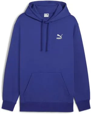 PUMA Mens Classics Small Logo Hoodie Casual Outerwear Casual Hoodie - Blue - Size S