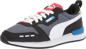 PUMA R Runner Mens Sneaker DM US GreyWhiteBlack