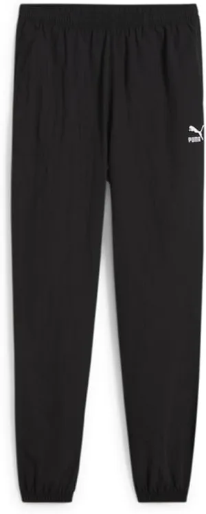 PUMA Womens Classics Relaxed Small Logo Sweatpants Casual - Black - Size S