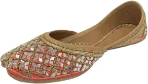 Punjabi Jutti for Women Bridal Shoes for Wedding Mojaris Ethnic Traditional Indian Juti