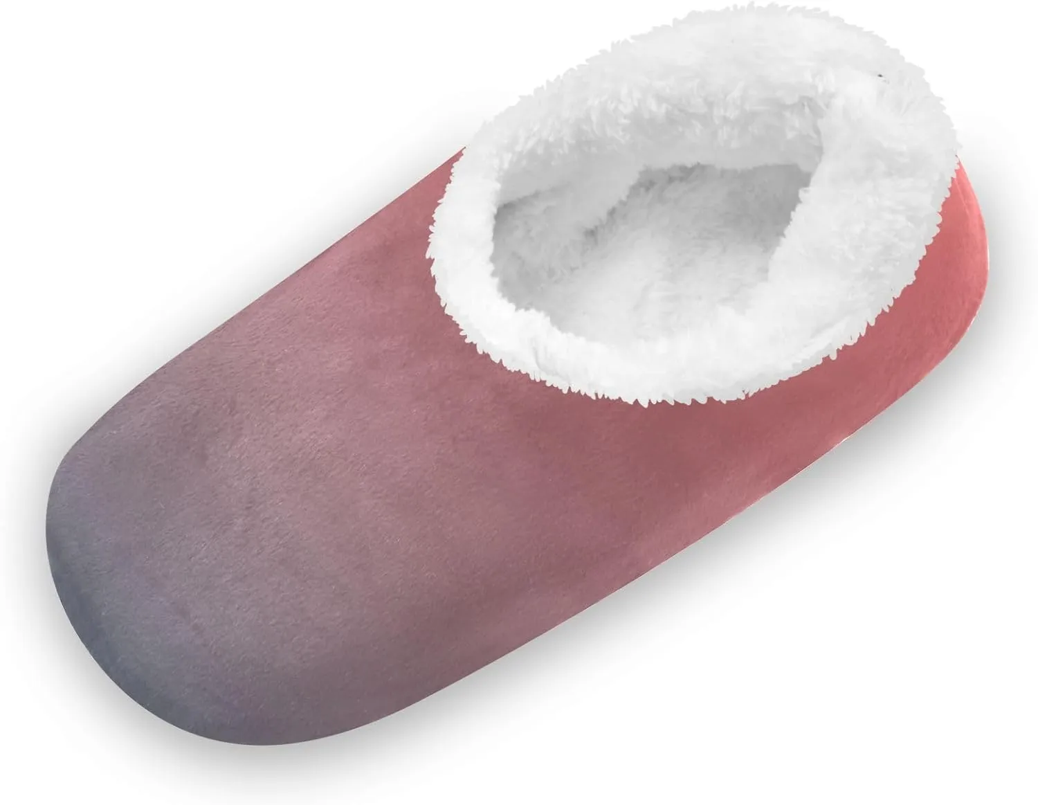 Purple Rose Gradient House Slippers Non-Slip Soft Comfy Slippers for Wedding
