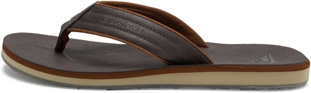 Quiksilver Men's Carver Nubuck Three-Point Sandal