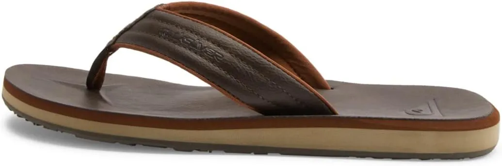 Quiksilver Men's Carver Nubuck Three-Point Sandal