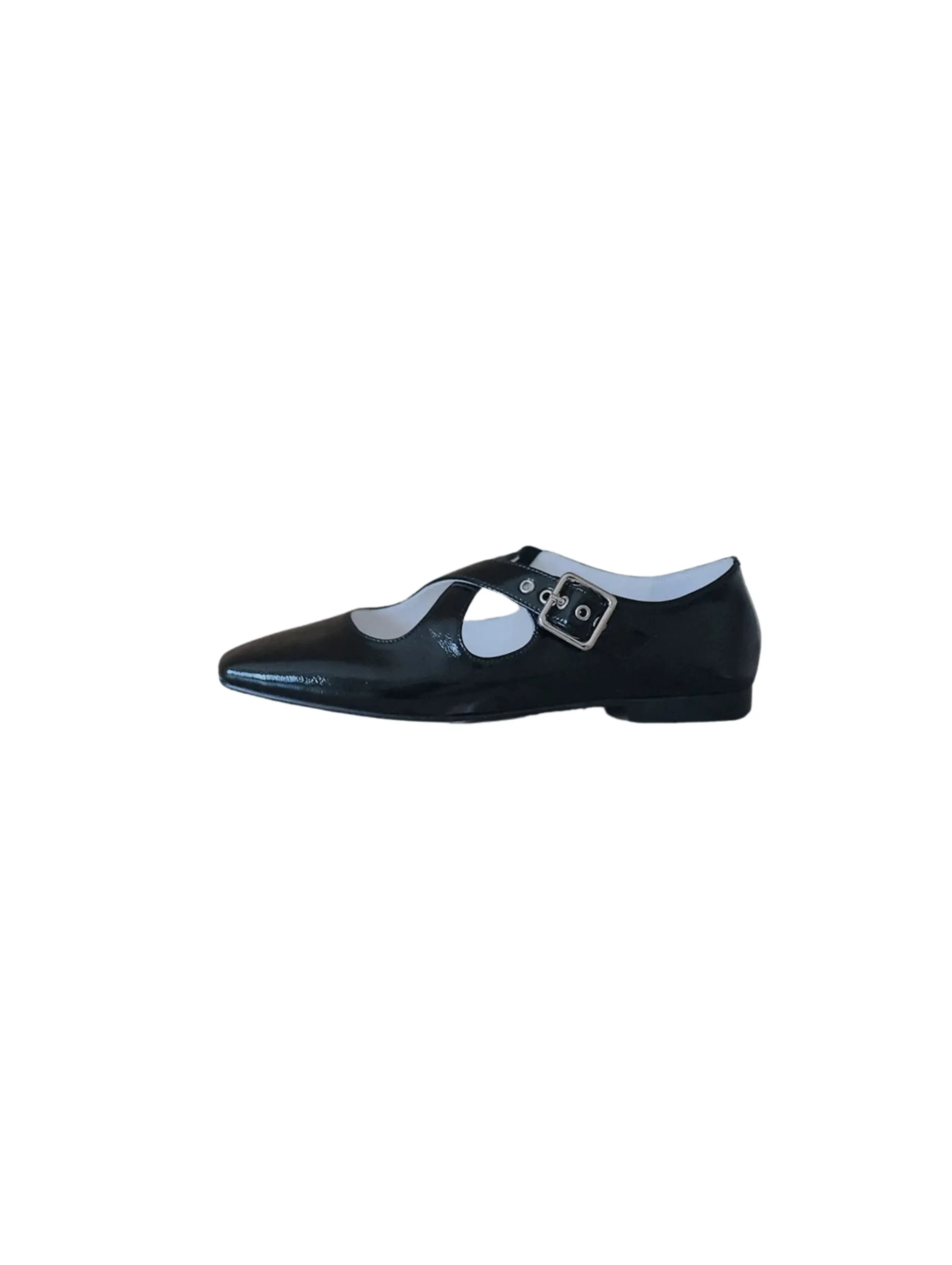 "Ease" Mary Janes Ballet Flats with Cross Straps