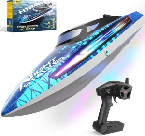 RC Boat for Kids Adults Remote Control Boat for Lakes and Pools Summer Play