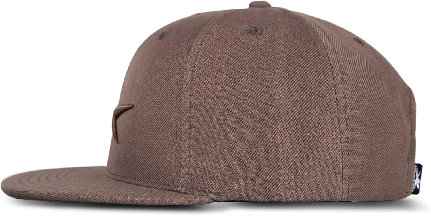 Reebok Identity Hat | Snapback | Flat Brim | Baseball Cap | Adjustable | Retro | Casual | Streetwear | Gym