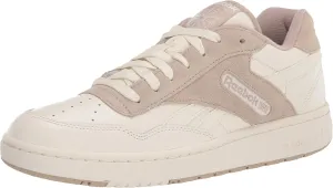 Reebok unisex-adult BB 4000 Sneaker ,Classic White/modern Beige/Classic White, 8.5 M US