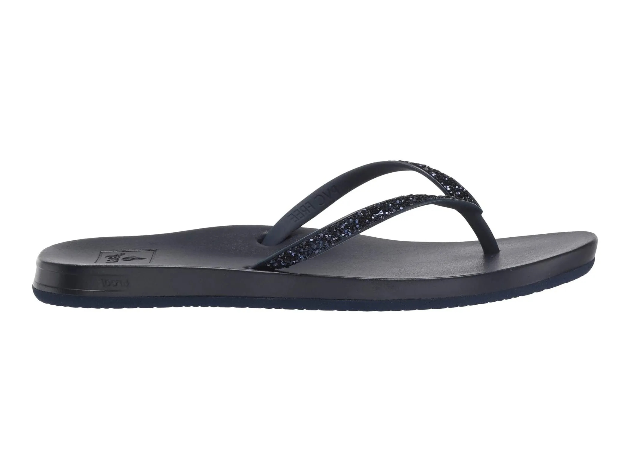 Reef Women's Cushion Bounce Stargazer Stylish, Comfortable FlipFlop Sandal, Black