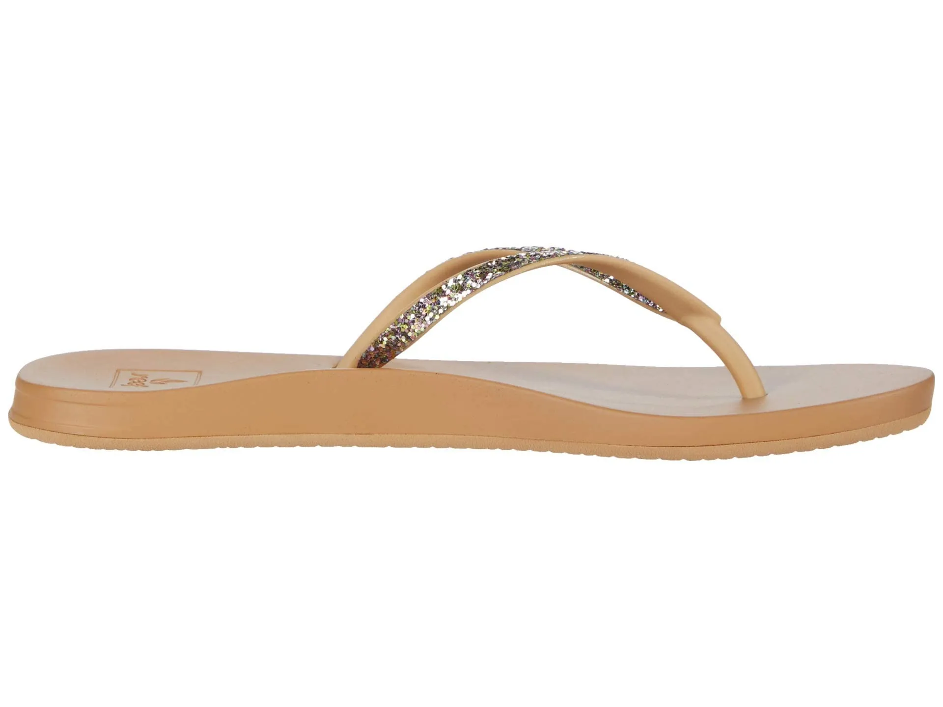Reef Women's Cushion Bounce Stargazer Stylish, Comfortable FlipFlop Sandal, Black