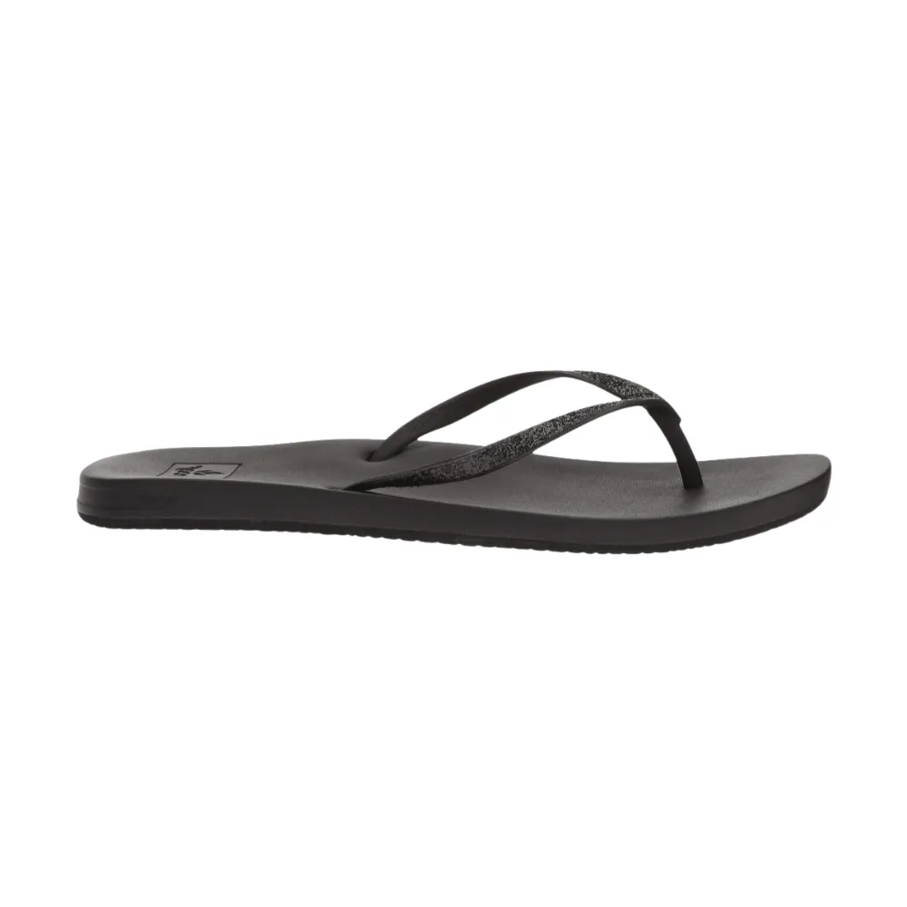 Reef Women's Cushion Bounce Stargazer Stylish, Comfortable FlipFlop Sandal, Black