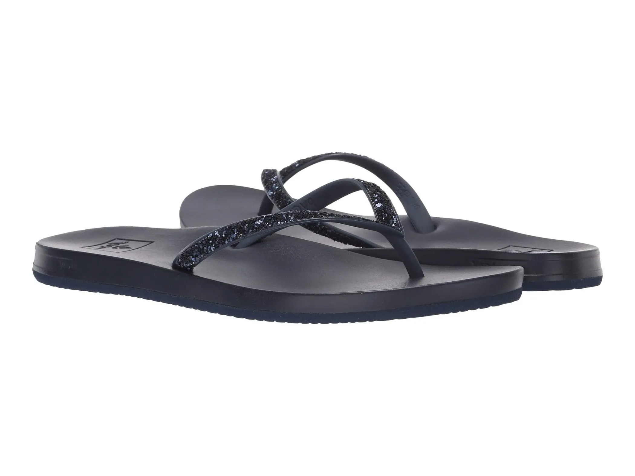 Reef Women's Cushion Bounce Stargazer Stylish, Comfortable FlipFlop Sandal, Black