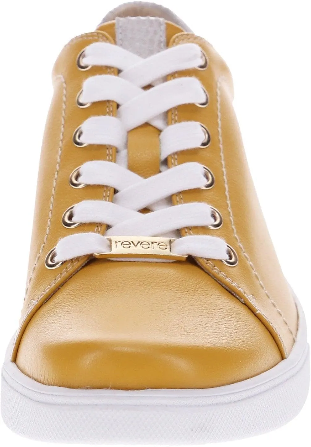 Revere Limoges Women's Lace-Up Sneakers - Stylish Orthotic-Friendly Sneakers with Premium Leather and Arch Support