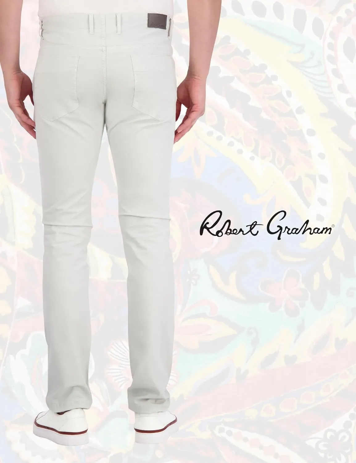 Robert Graham Men's The Roades Jeano 5-Pocket Pants