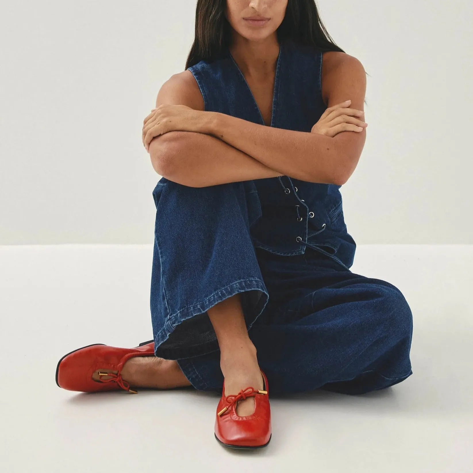 Rosalind Leather Ballet Flat
