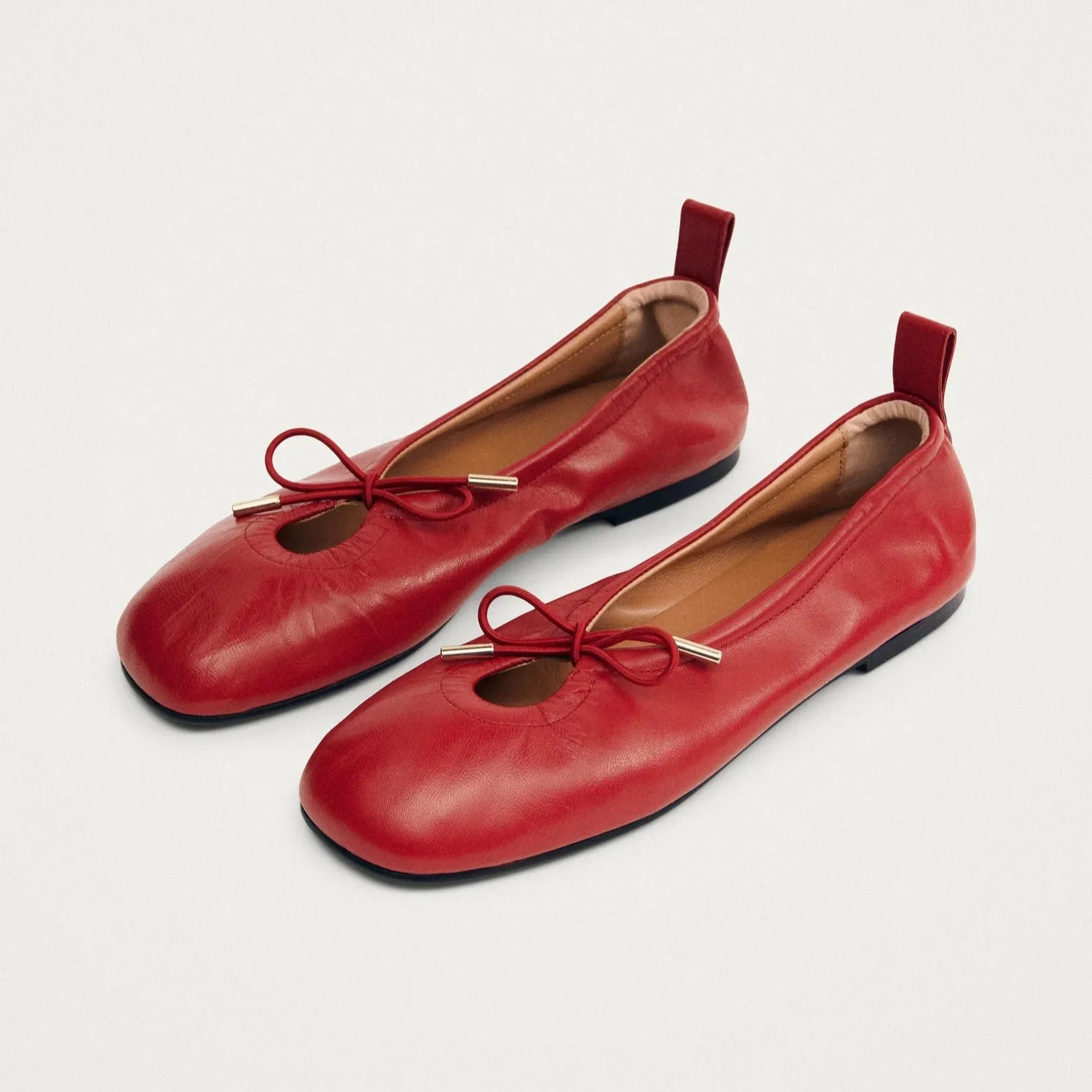 Rosalind Leather Ballet Flat