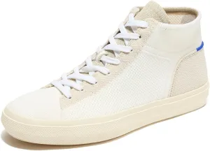 Rothy's The High Top, Men's Lace Up Sneaker for Walking & Casual Comfort, Made from Recycled Plastic Bottles & Machine Washable