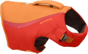 Ruffwear, Float Coat Dog Life Jacket, Premium Buoyancy Swim Vest with Lift Handle, Secure Fit & Reflective Trim, Adjustable Flotation for Swimming, Boating, & Outdoor Adventures, Red Sumac, XX-Small