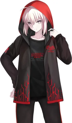 RUIBOCOS Fate Grand Order Altria Pendragon Jacket Coat Long Sleeve Shirts Trousers Daily Suit Casual Clothes Unisex