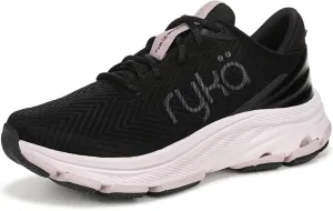 Ryka Womens Devotion X Max RS Walking Shoes Black Mesh Fabric 9 W