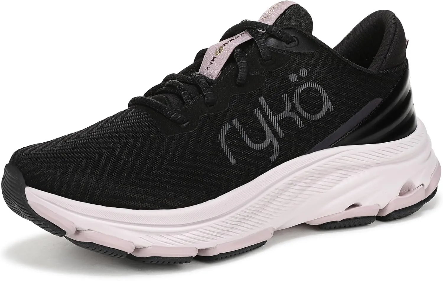 Ryka Womens Devotion X Max RS Walking Shoes Black Mesh Fabric 9 W